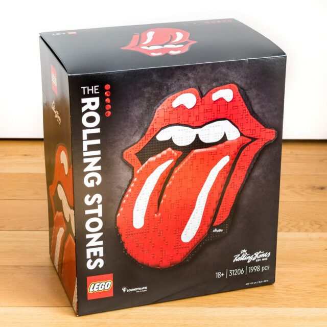 Review LEGO Art 31206 The Rolling Stones