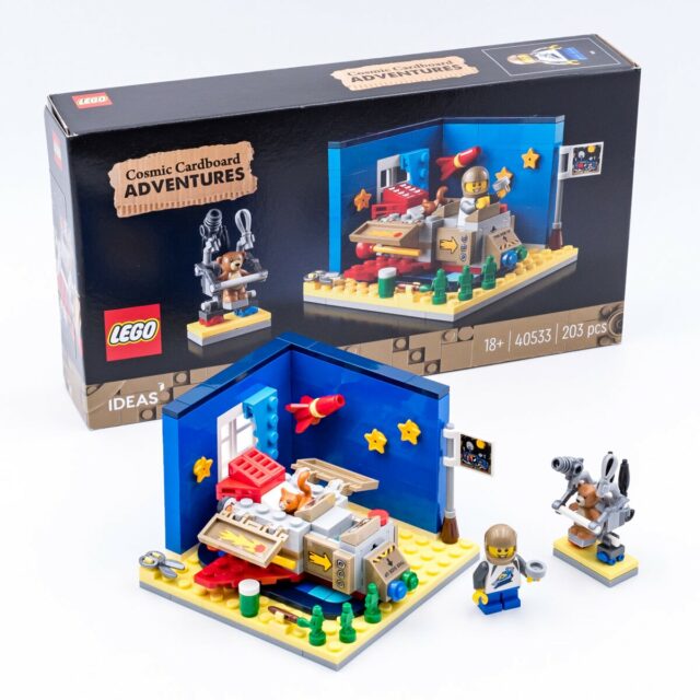 Review LEGO Ideas 40533 Cosmic Cardboard Adventures