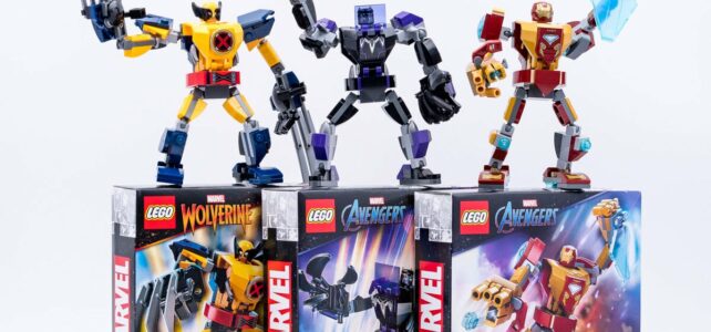 Review LEGO Marvel 76202 Wolverine, 76203 Iron Man et 76204 Black Panther Mech Armors