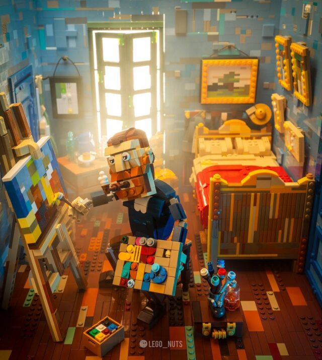 Van Gogh lego_nuts