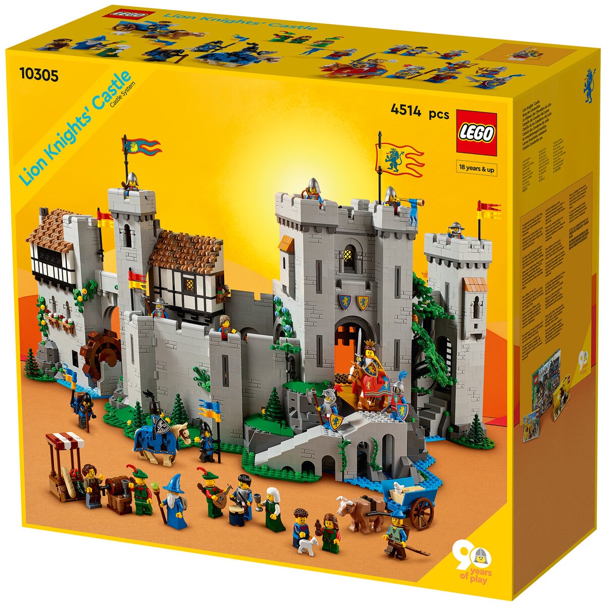 LEGO CON 2022 : Nouveauté LEGO 10305 Lion Knights' Castle, l