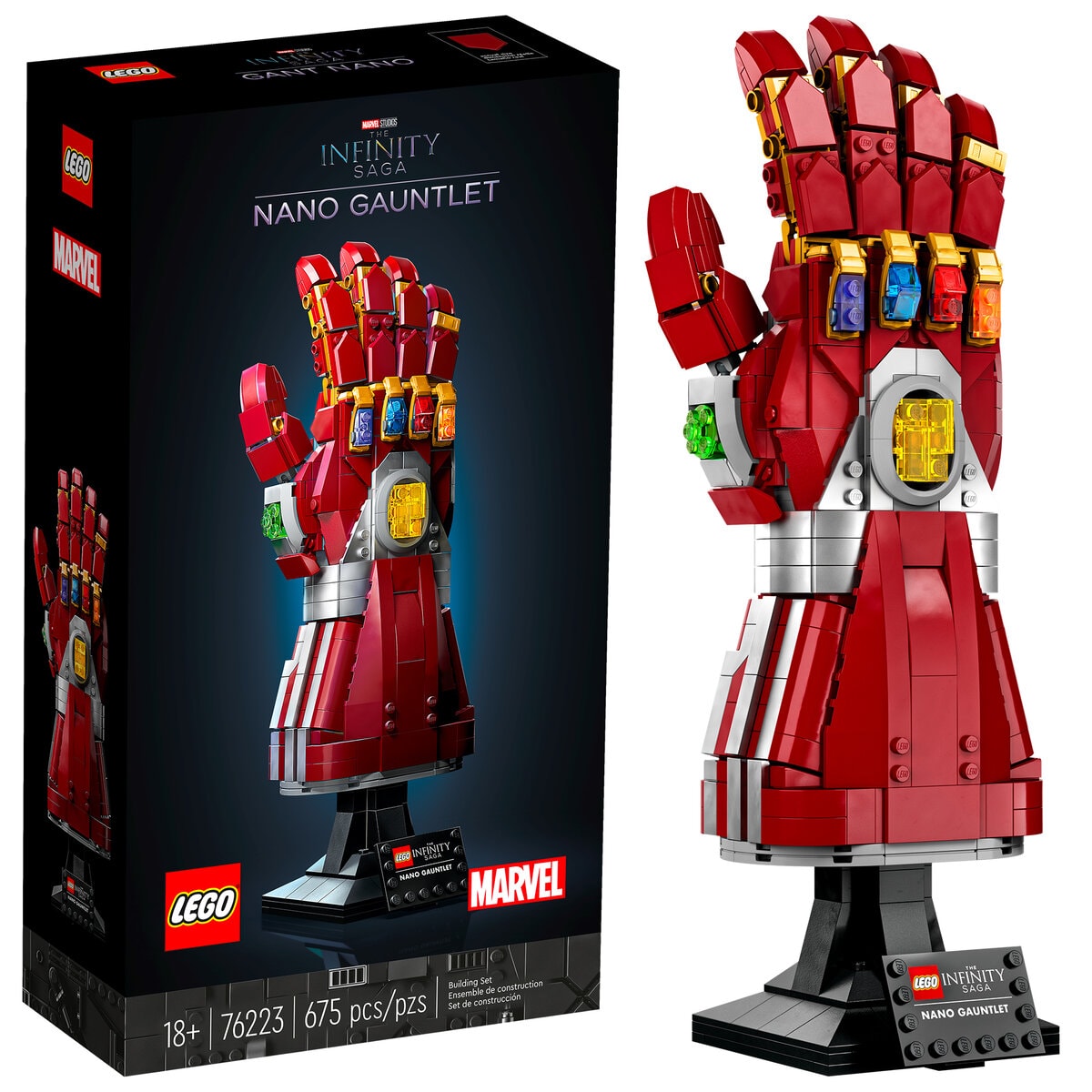 LEGO Adulte 76191 Marvel Le Gant de l'Infini - Thanos - Deals COCO