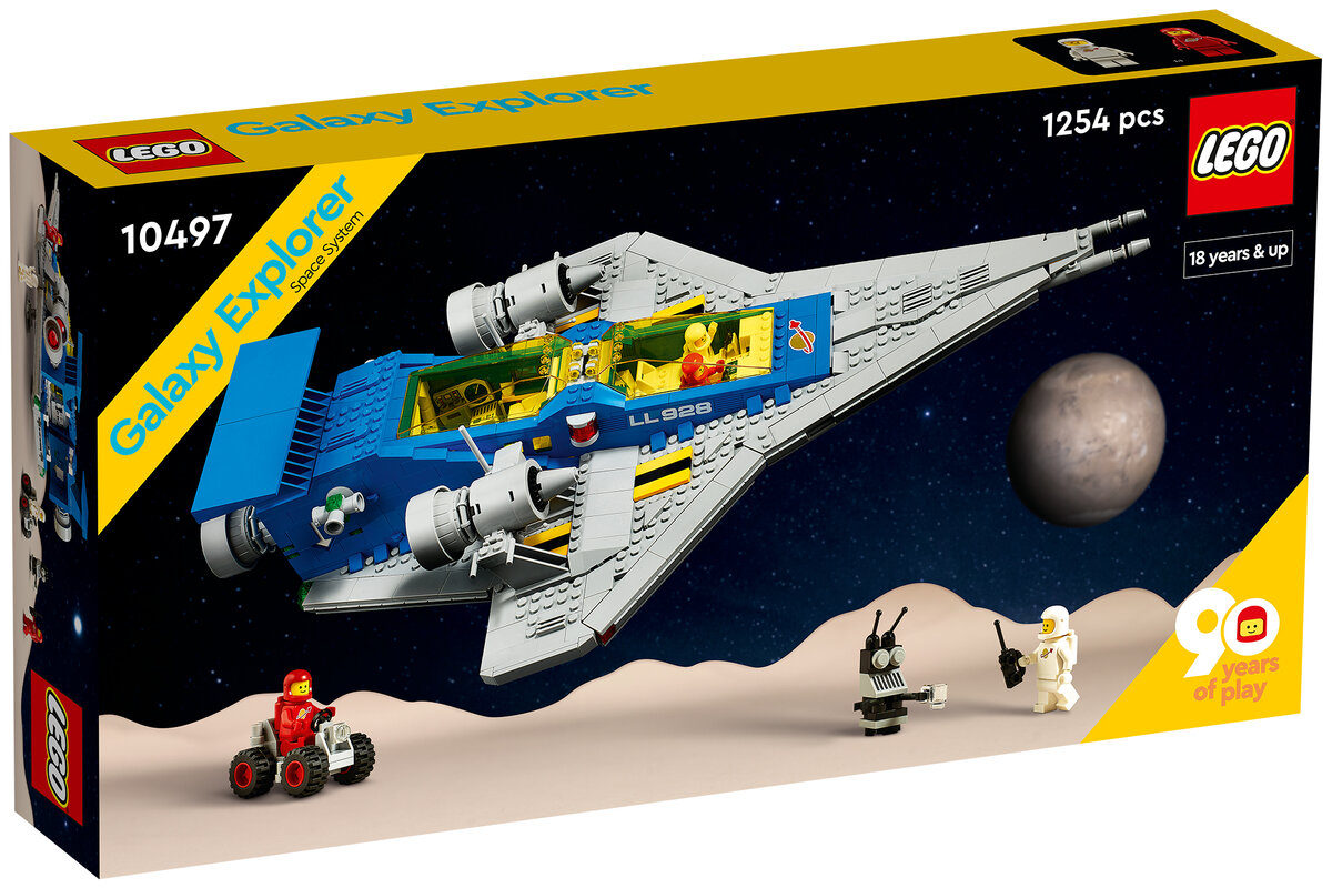 Lego Con 2022 Nouveauté Lego Space 10497 Galaxy Explorer Ll928 L Annonce Officielle