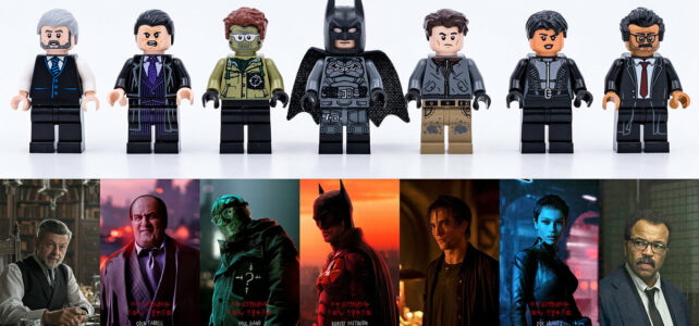 LEGO The Batman 2022 minifigures