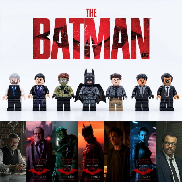 Minifigs LEGO The Batman 2022