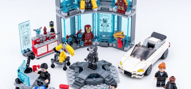 Review LEGO Marvel 76216 Iron Man Armory
