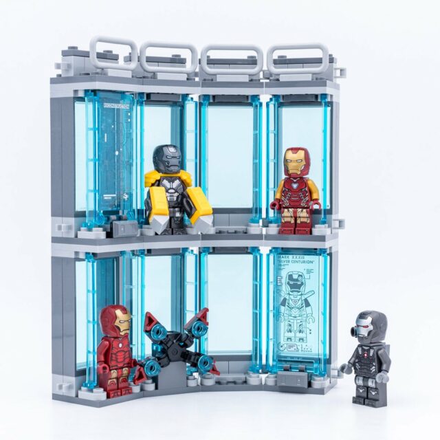 Review LEGO Marvel 76216 Iron Man Armory