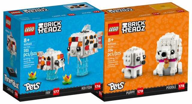 LEGO BrickHeadz Pets LEGO 40545 40546