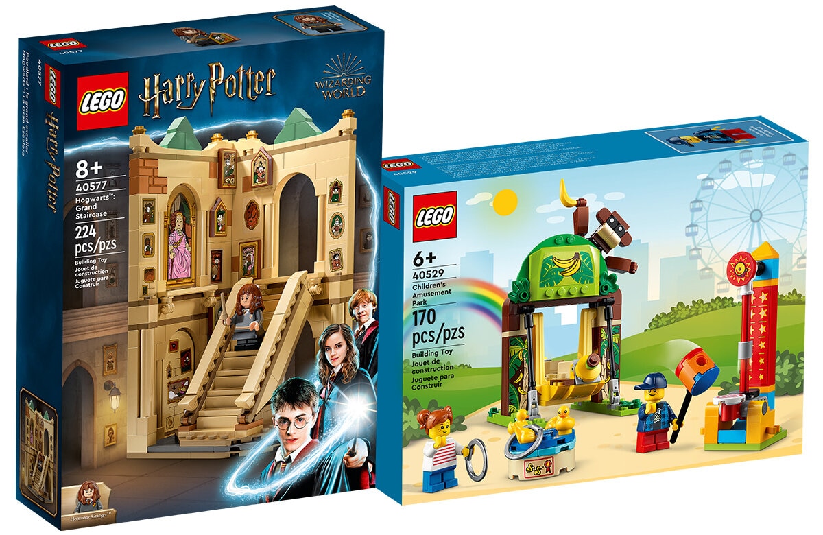 Chez LEGO : le cadeau Harry Potter 40577 Hogwarts Grand Staircase
