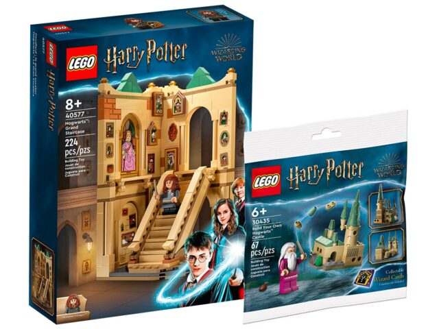 Chez LEGO : le cadeau Harry Potter 40577 Hogwarts Grand Staircase est  maintenant offert dès 130€ d'achat - HelloBricks