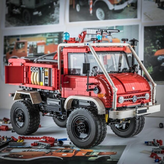 LEGO Unimog Firetruck Alexandre Rossier