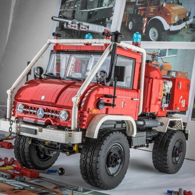 LEGO Unimog Firetruck Alexandre Rossier