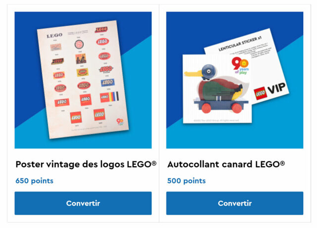 LEGO VIP 90 ans