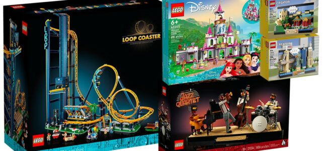 Les nouveautés LEGO de juillet 2022 sont disponibles, avec le grand huit LEGO Icons 10303 Loop Coaster