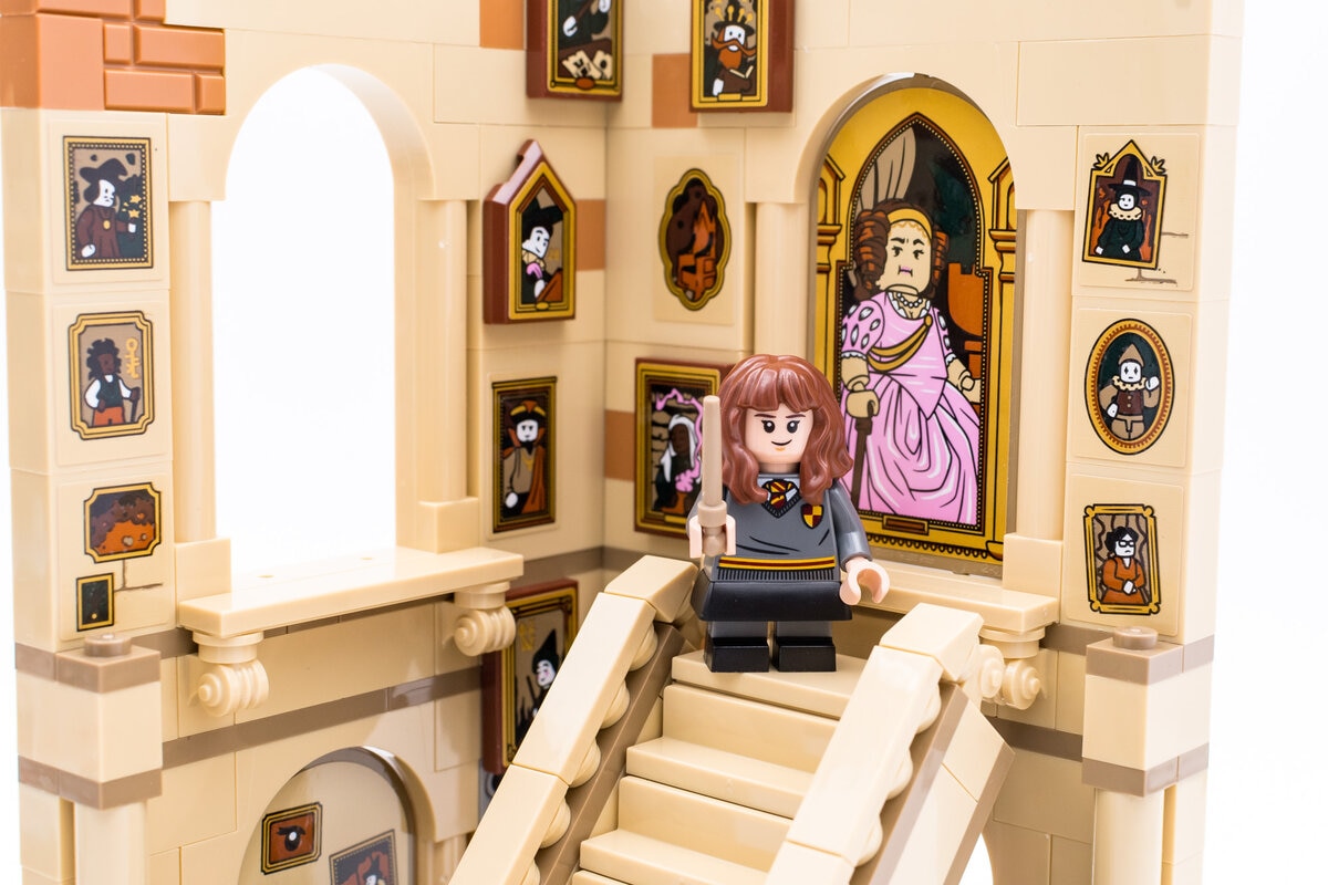 LEGO Harry Potter 40577 pas cher, Poudlard : le grand escalier