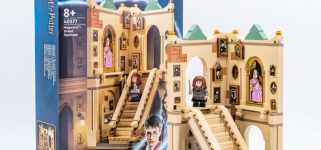 Review LEGO Harry Potter 40577 Hogwarts Grand Staircase