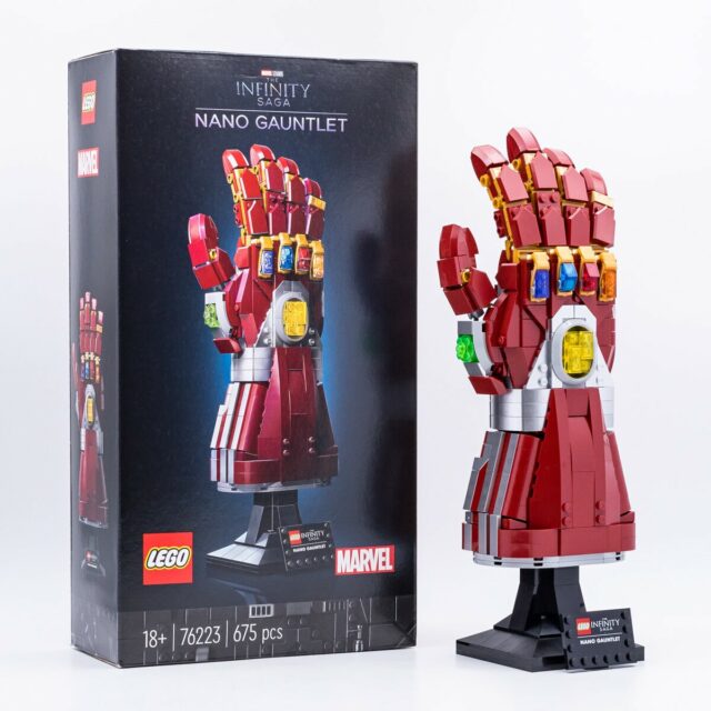 Review LEGO Marvel 76223 Nano Gauntlet