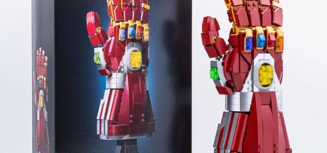 Review LEGO Marvel 76223 Nano Gauntlet