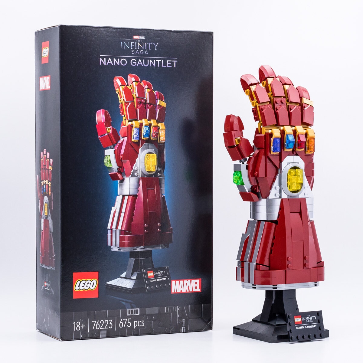 Review LEGO Marvel 76223 Nano Gauntlet - HelloBricks