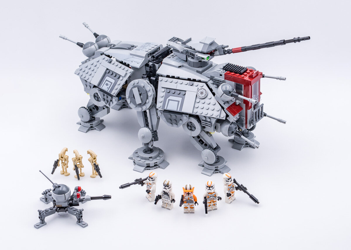 Review LEGO Star Wars 75337 AT-TE Walker - HelloBricks