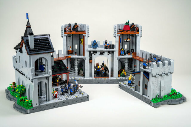 LEGO Castle 6074 Black Falcon's Fortress remake