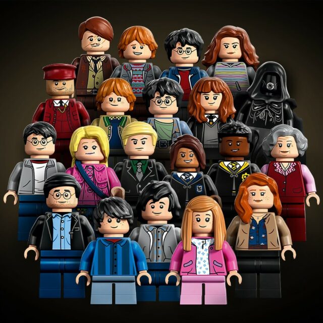 LEGO Harry Potter 76405 Hogwarts Express minifigs