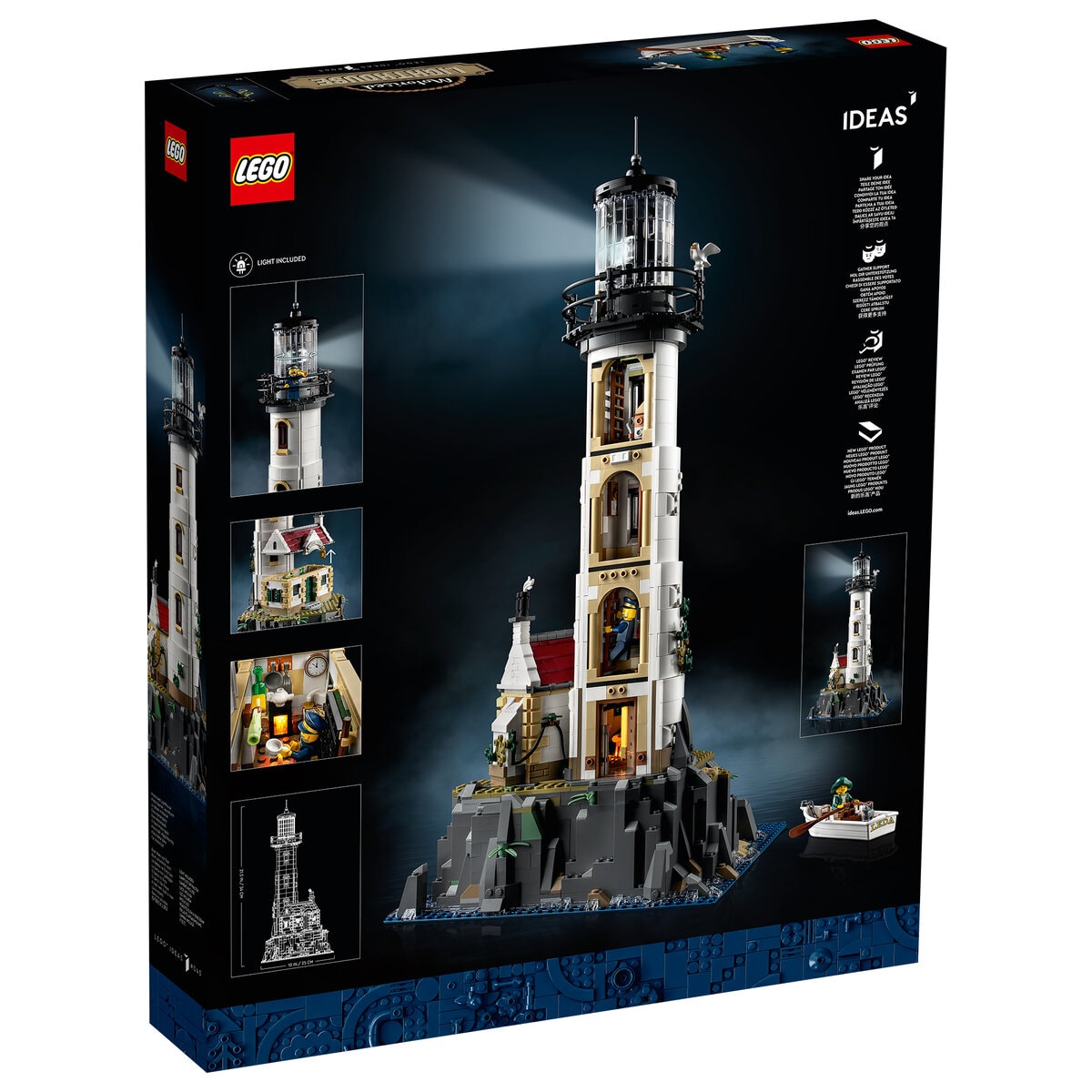 Chez LEGO : le nouveau phare LEGO Ideas 21335 Motorized Lighthouse est  disponible ! - HelloBricks