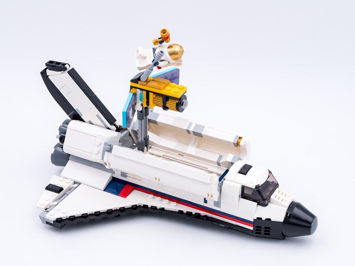 LEGO Creator – jouet de navette spatiale 3 en 1 pour enfant