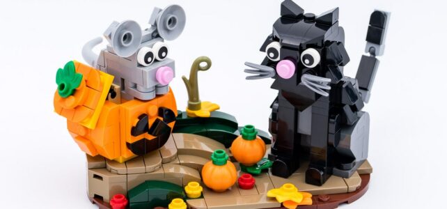 Review LEGO Seasonal 40570 Halloween Cat & Mouse