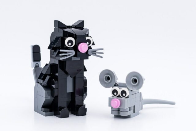 Review LEGO Seasonal 40570 Halloween Cat & Mouse