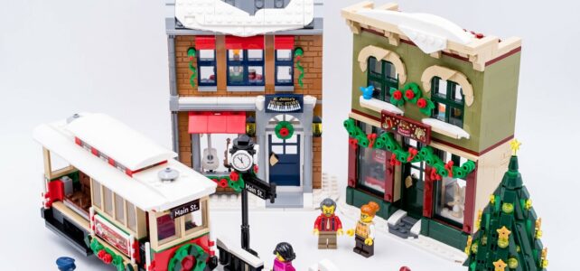 Review LEGO Icons Winter Village 10308 Holiday Main Street