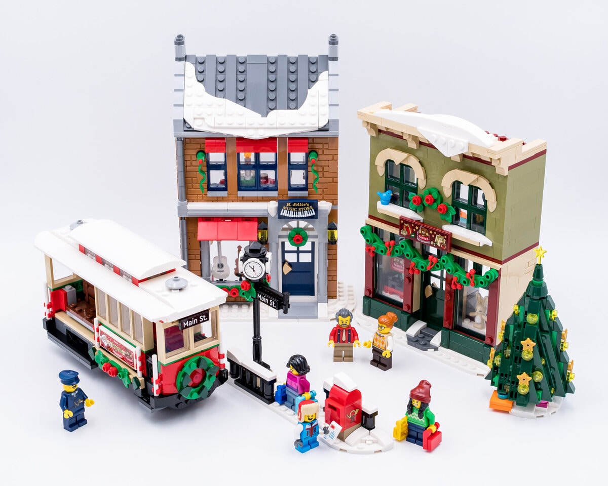 Comment faire un WINTER VILLAGE LEGO ? 