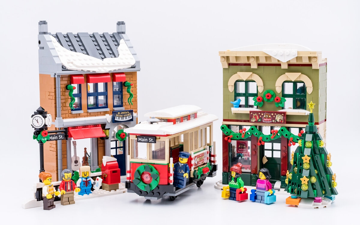 Comment faire un WINTER VILLAGE LEGO ? 