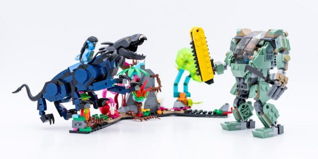 Review LEGO Avatar 75571 Neytiri & Thanator vs. AMP Suit Quaritch
