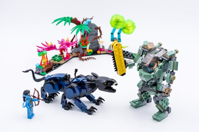 Review LEGO Avatar 75571 Neytiri & Thanator vs. AMP Suit Quaritch