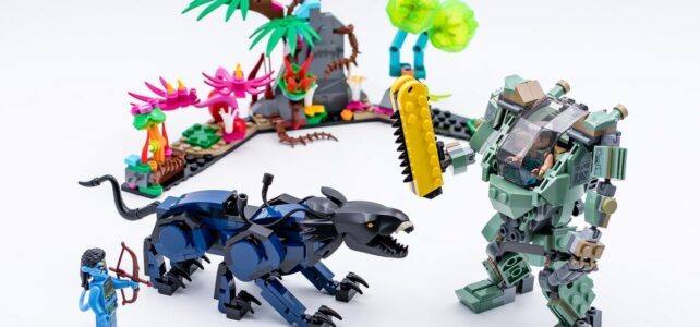 Review LEGO Avatar 75571 Neytiri & Thanator vs. AMP Suit Quaritch