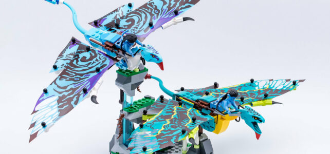 Review LEGO Avatar 75572 Jake & Neytiri's First Banshee Flight