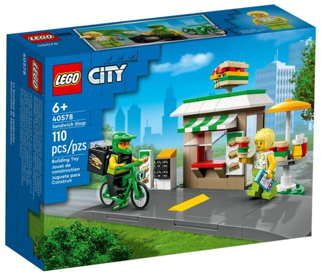 LEGO City 40578 Sandwich Shop GWP septembre 2022