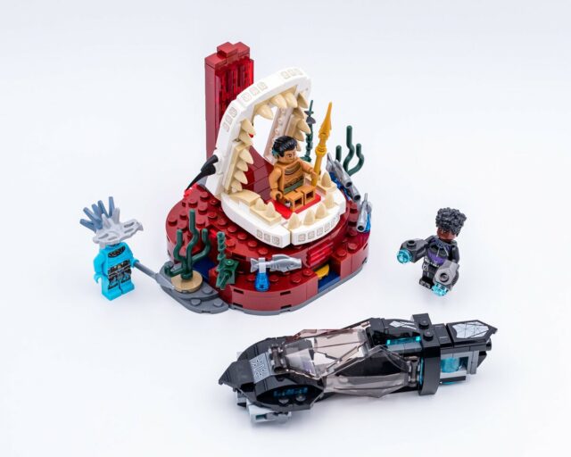 Review LEGO Marvel Black Panther 76213 King Namor's Throne Room