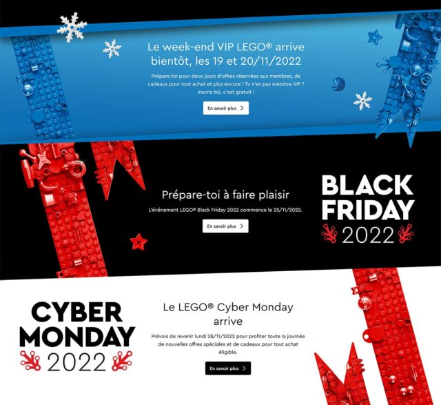 Black Friday LEGO 2022