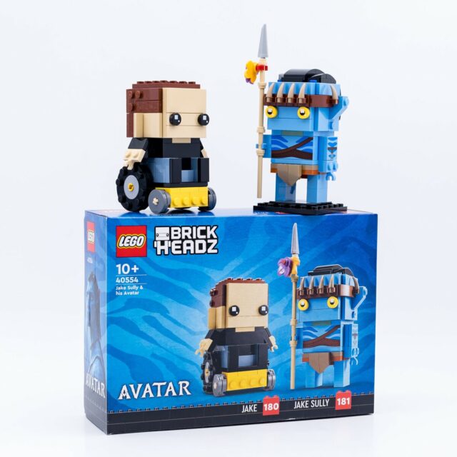 Review LEGO BrickHeadz 40554 Jake Sully & his Avatar