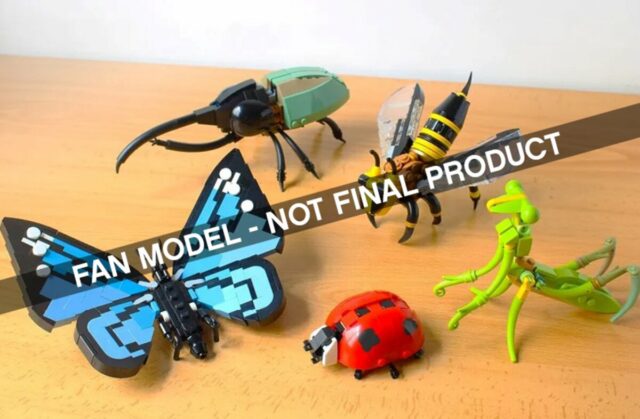Fan Model LEGO Ideas Insects
