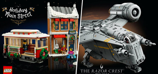 Chez LEGO : le Winter Village 10308 Holiday Main Street et l’UCS Star Wars 75331 Razor Crest sont disponibles !