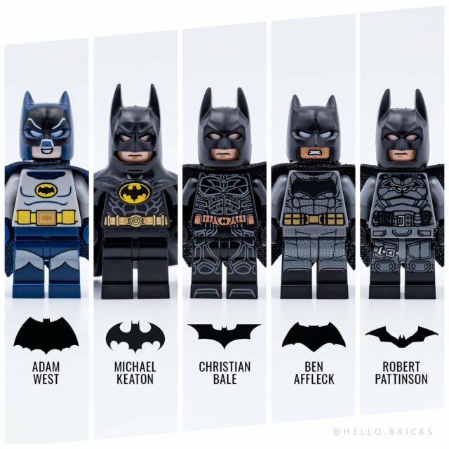 LEGO Batman evolution