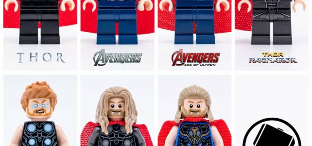 LEGO Thor minifigures
