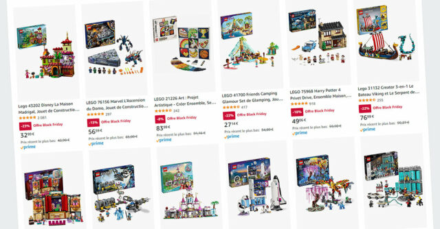 LEGO Amazon pre Black Friday 2022