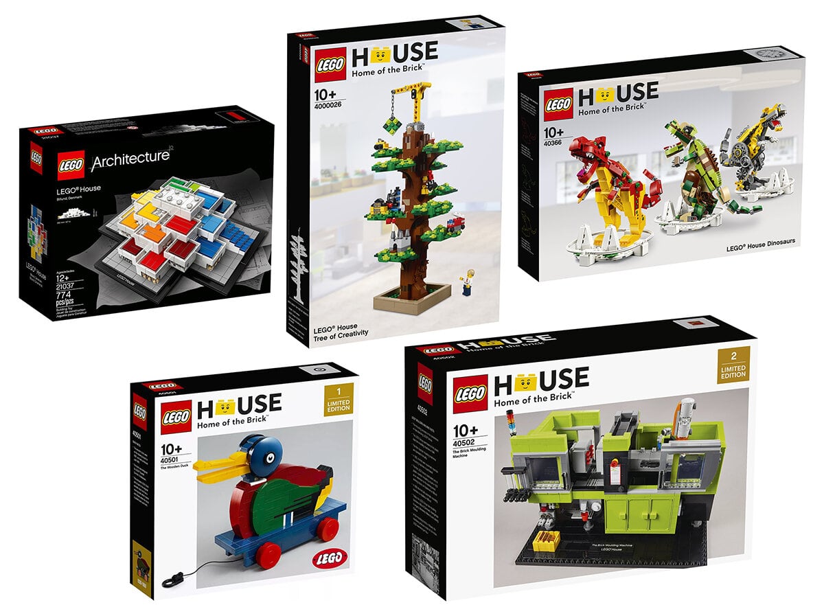 Sets - Boites LEGO® - LEGO® Boite Set 40563 Hommage à la LEGO® House - La  boutique Briques Passion