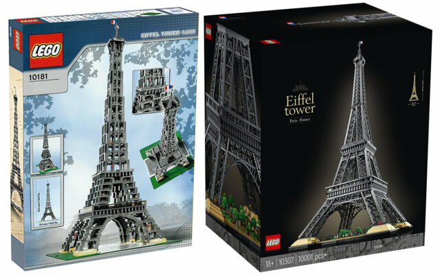 LEGO Tour Eiffel 2007-2022