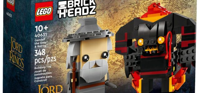 LEGO The Lord of the Rings BrickHeadz 40631 Gandalf the Grey & Balrog