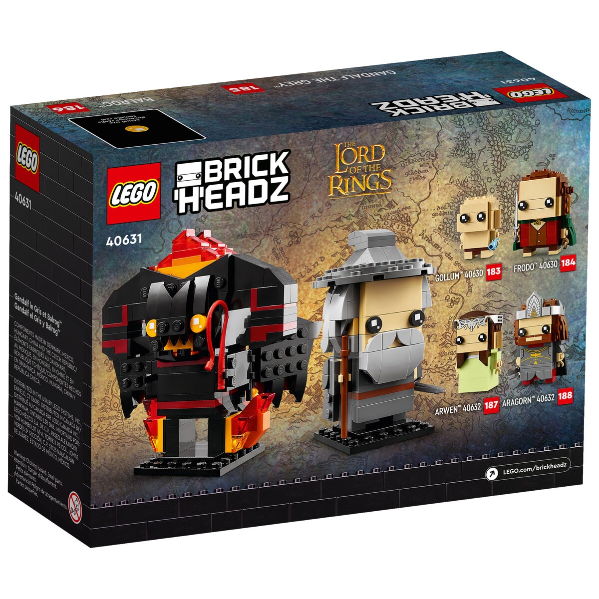 Nouveautés LEGO Lord of the Rings 2023 : les trois duos de BrickHeadz  dévoilés - HelloBricks